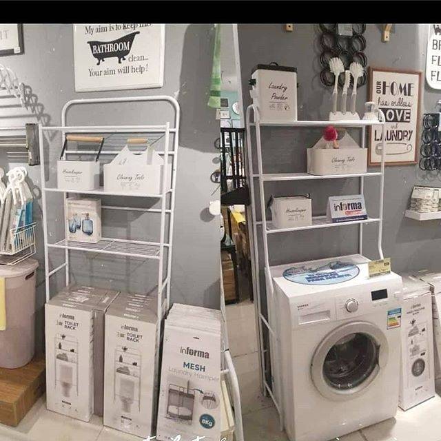 Rak Toilet Rak Mesin Cuci Informa 3 Tingkat