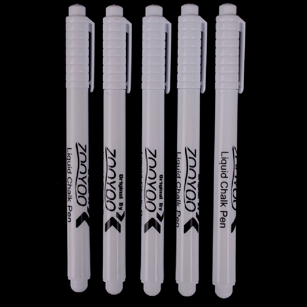 Ha 3pcs Spidol Kapur Cair Warna Putih Bisa Dihapus Untuk Papan Tulis