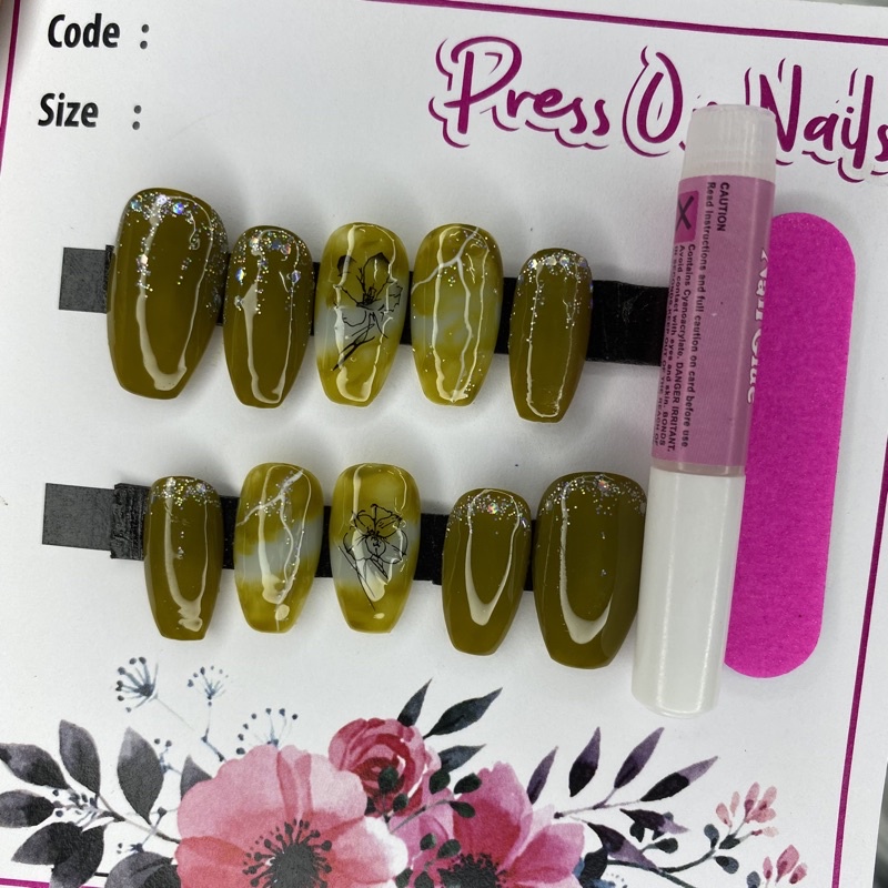 PRESS ON NAIL 8 - 14 65000