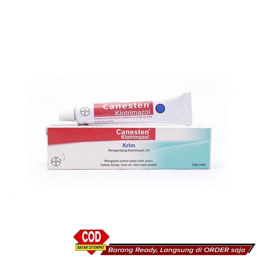 Best Seller Salep Obat Pembersih Panu Penghilang panu Bandel AMPUH ~ Canesten Krim 10g ~ A030