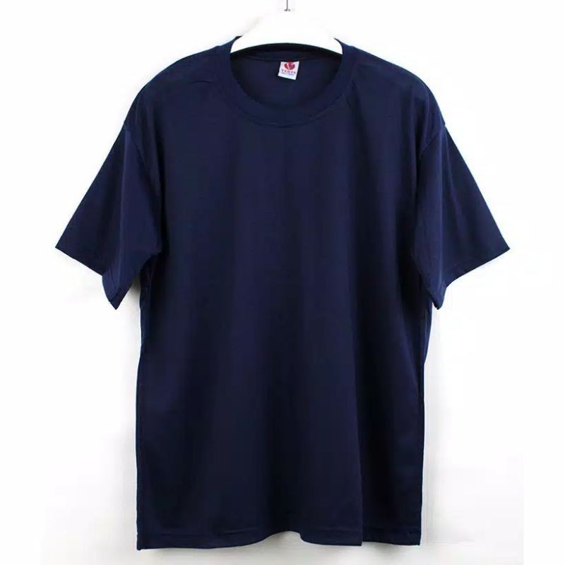 Kaos Polos Biru Navy