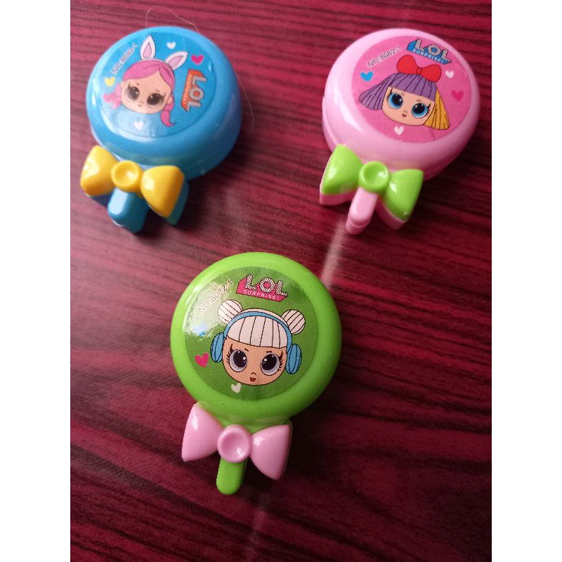 

3 pcs serutan pensil LOL GRATIS 1 buah penghapus LOL