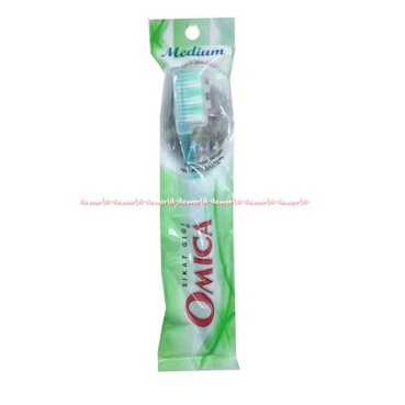 Omica Sikat Gigi Murah dengan Tutup helm Toothbrush Omeca