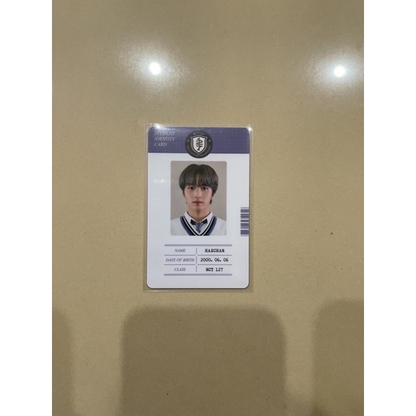 NCT 127 ID Card Haechan Back to school 2021