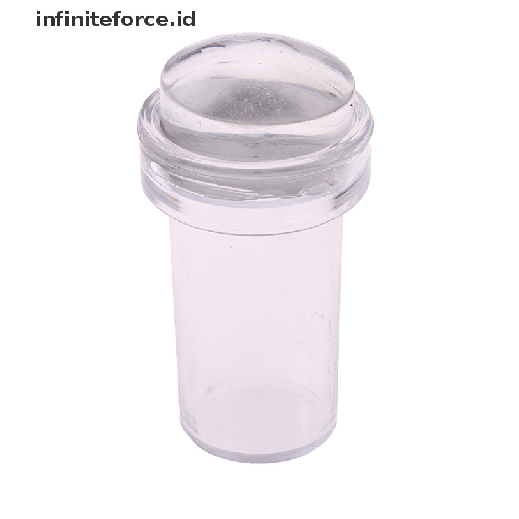 (infiniteforce.id) Stempel Kuku Bahan Silikon Untuk Nail Art