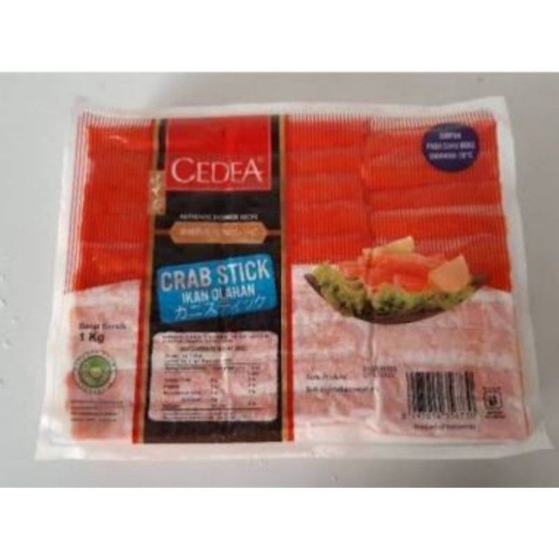 

Cedea Crab Stik 1 kg isi 66 pcs