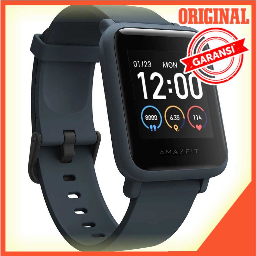 Amazfit smart watch pria original xiaomi Heart Rate - A1823