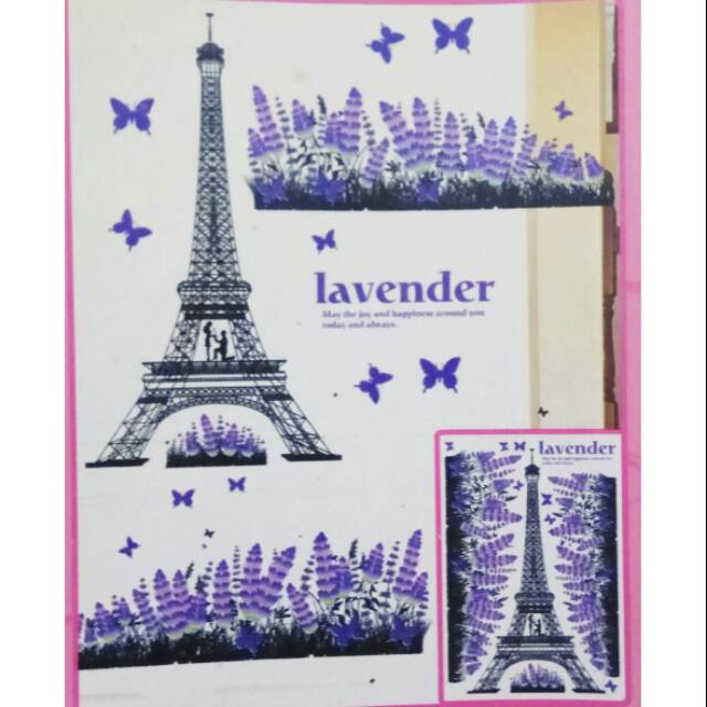 WALL STICKER 5D PARIS - STICKER PARIS - STICKER EIFFEL -  WALL STICKER 3D - ROOM DECOR