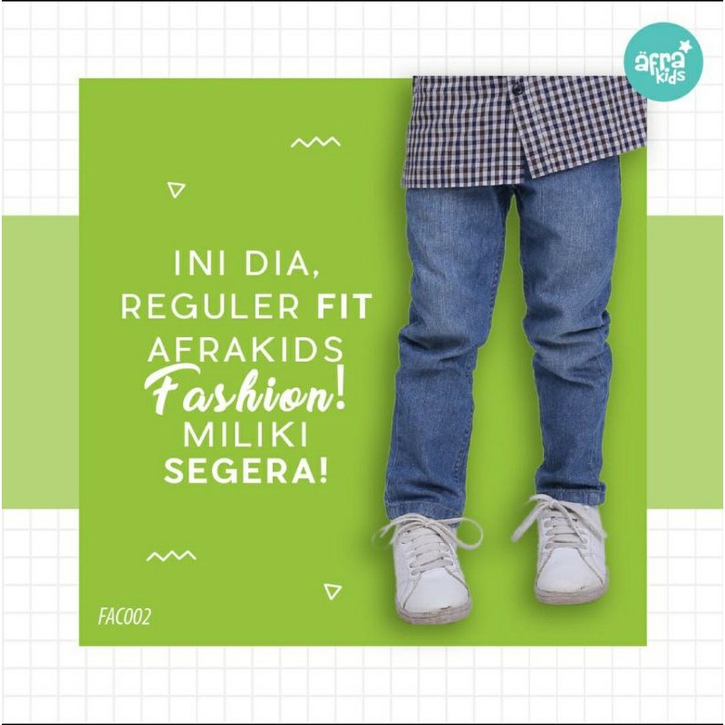 Celana Jeans Anak Afrakids FAC002 dan FAC003