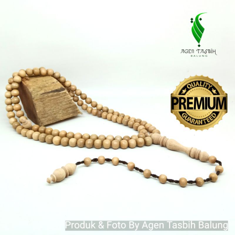 TASBIH 99 TASBIH BIDARA ARAB ASLI SIZE 8MM/10MM, ORIGINAL!!! KAYU LANGKA BERTUAH KARIMUNJAWA