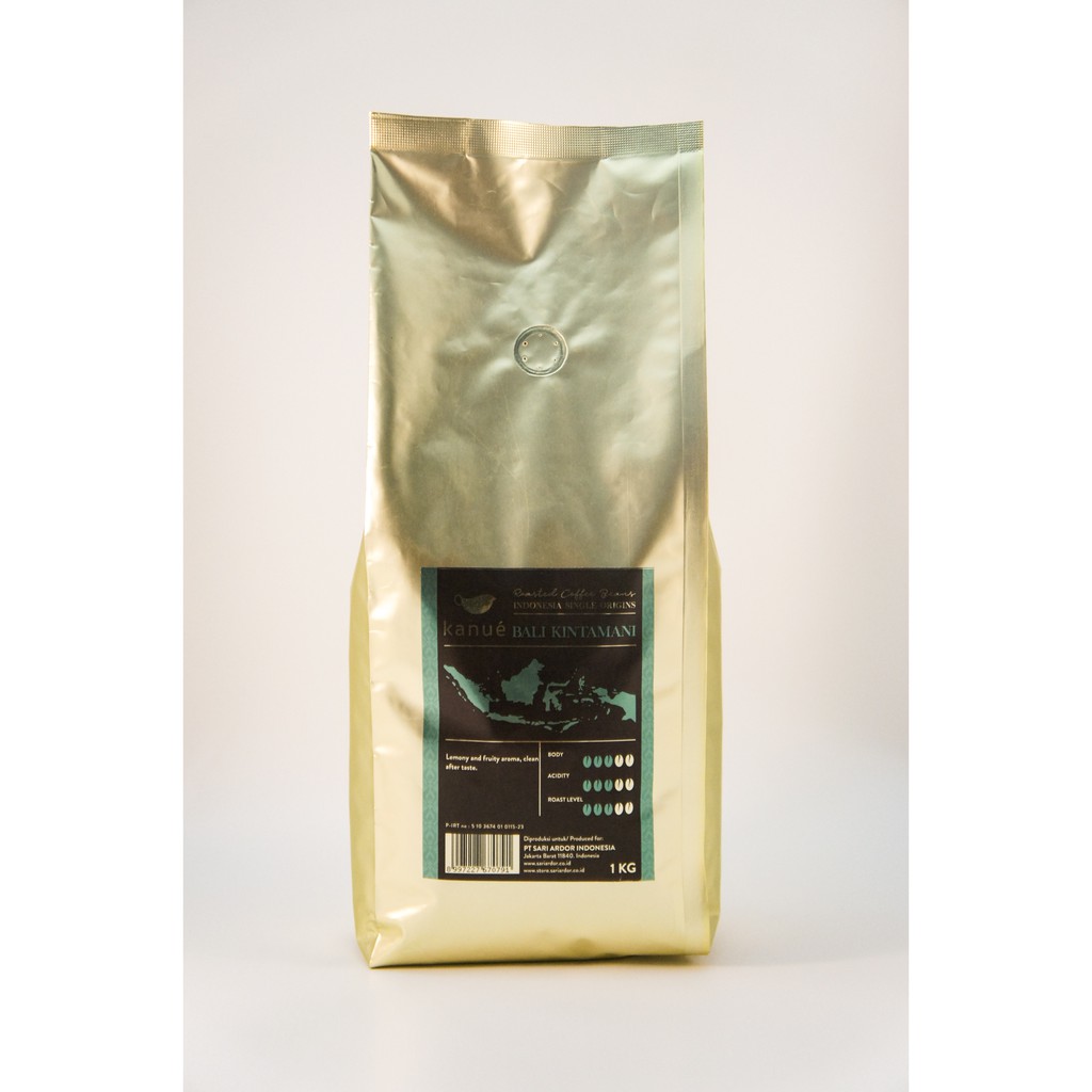 

Kopi Arabika Bali kintamani roasted bean 1 kg