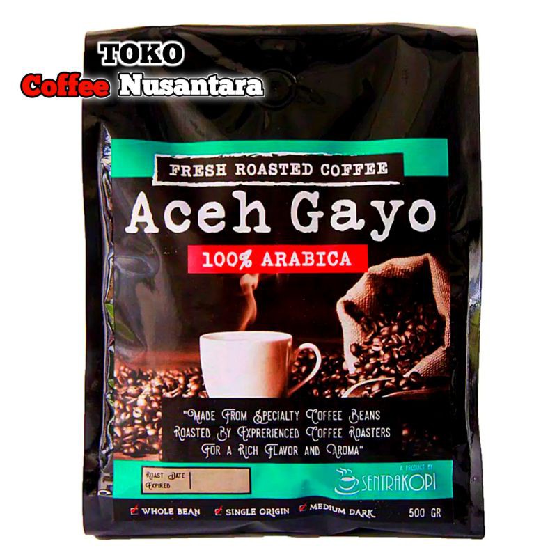 

Kopi Arabika 500 Gram Aceh Gayo - Premium Arabika Coffee