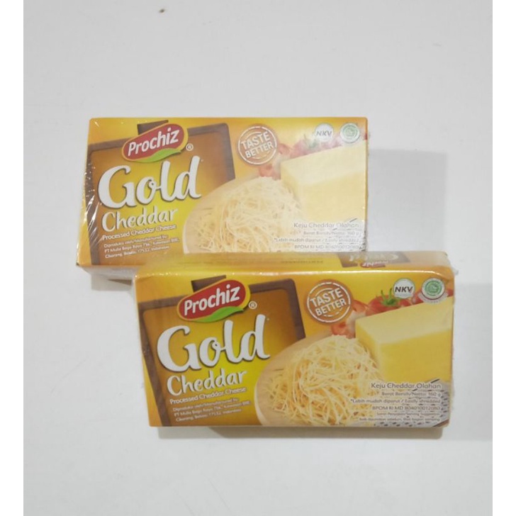 Jual PROCHIZ CHEDDAR GOLD 170GR | Shopee Indonesia