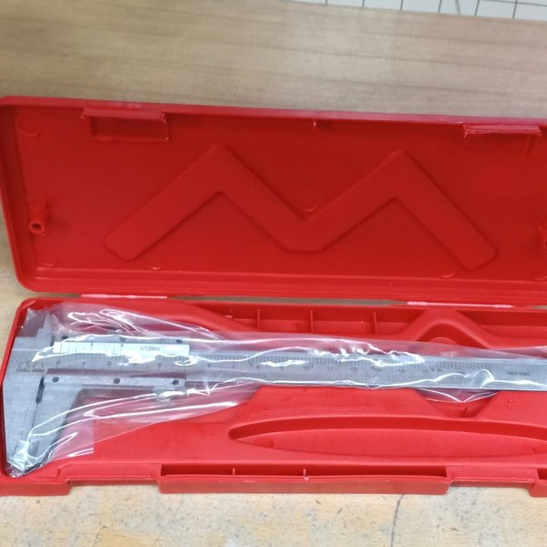 

Sigmat Besi Manual atau Jangka Sorong atau Vernier Caliper 6inch ORI JEPANG