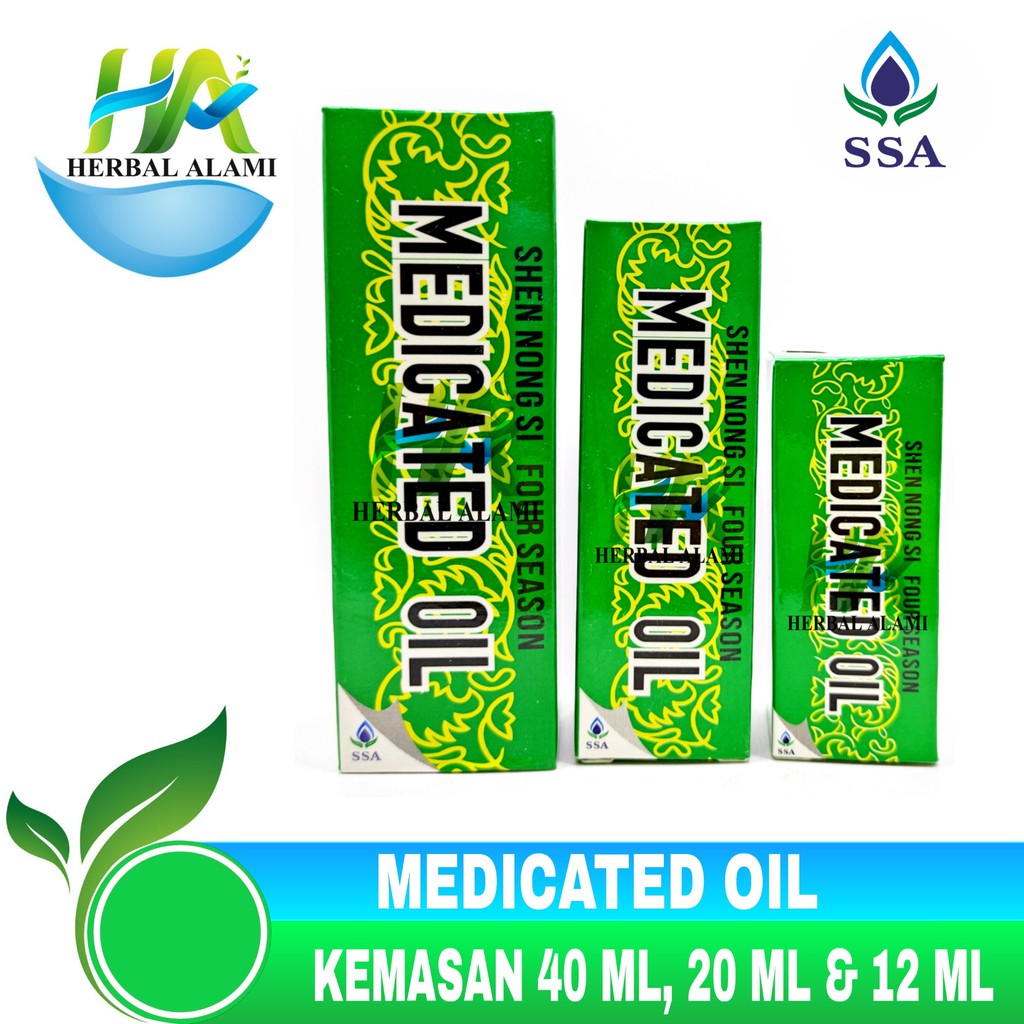 Medicated Oil - Obat nyeri otot-pegal-sakit kepala-perut kembung