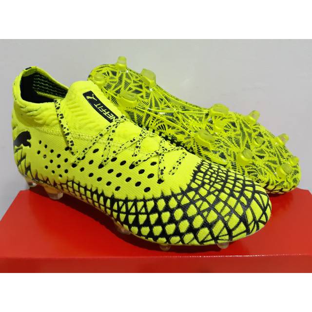 Sepatu Bola Puma Future 19 1 Netfit Yellow Black Fg Shopee Indonesia