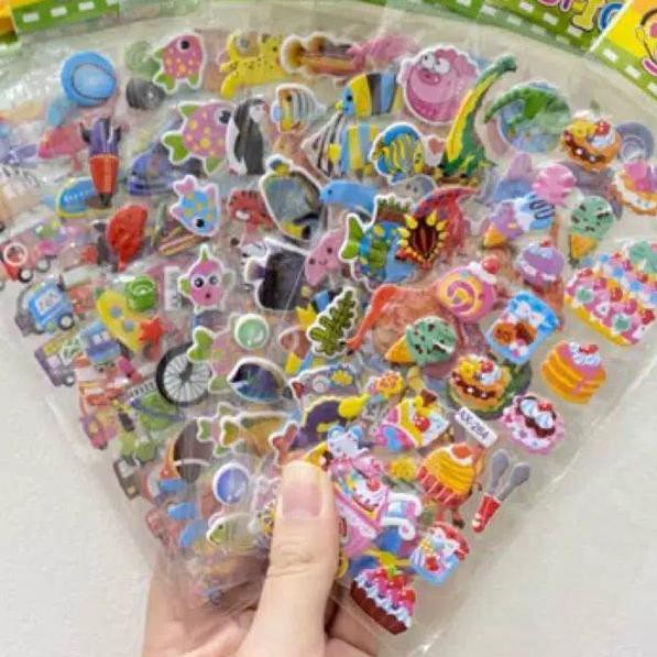 

TERBARU Sticker isi 20 pcs gambar karakter kecil