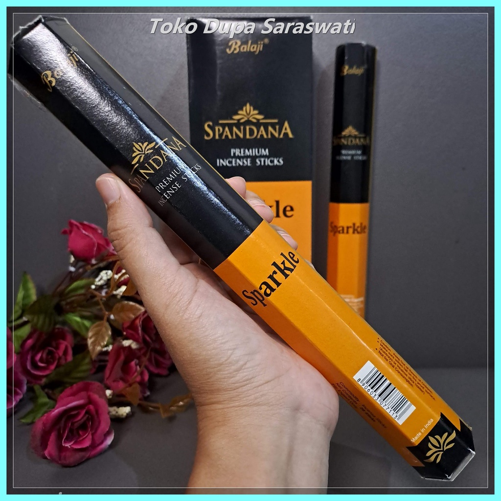 Hio Dupa Wangi Aromaterapi Spandana Sparkle Isi 20 Stik