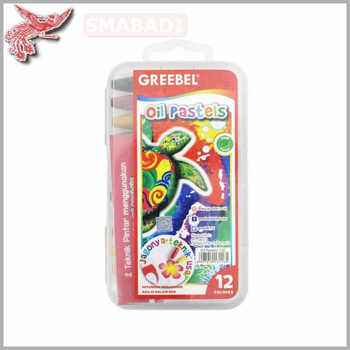 

COD - KRAYON ARTIST TRANSPARANT ISI 12 WARNA GREEBEL OIL PASTELS PP CRAYON GRIBEL ART - OFF-41 - FCO