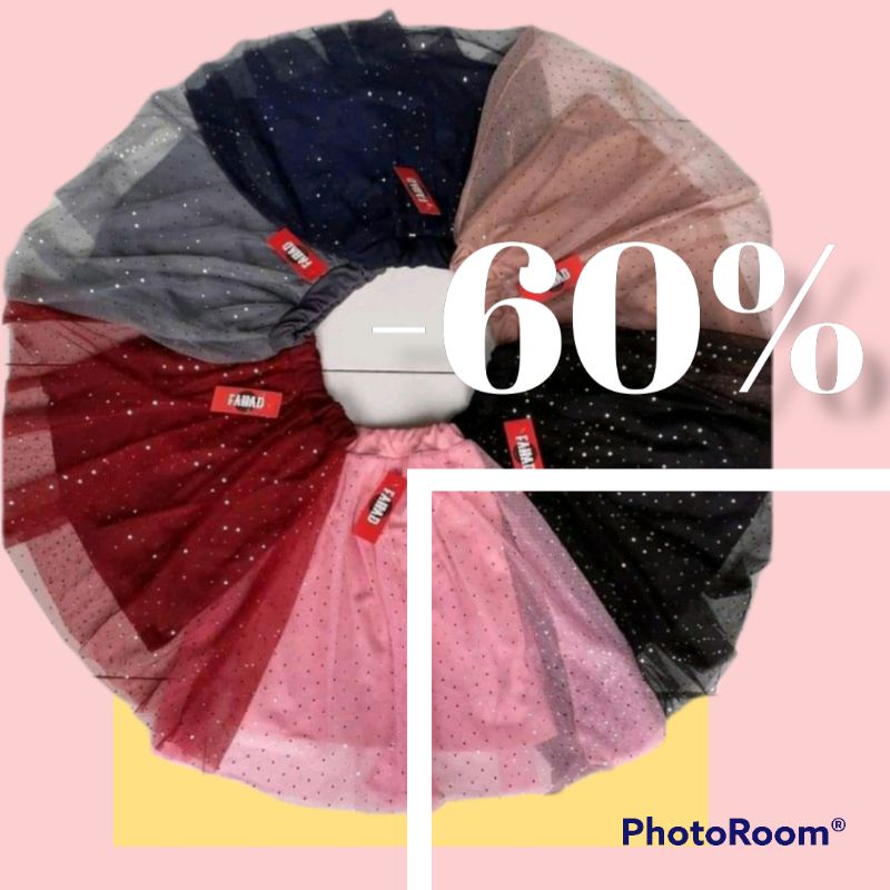 OBRALL,ROK TUTU ANAK MUTIARA BROKAT