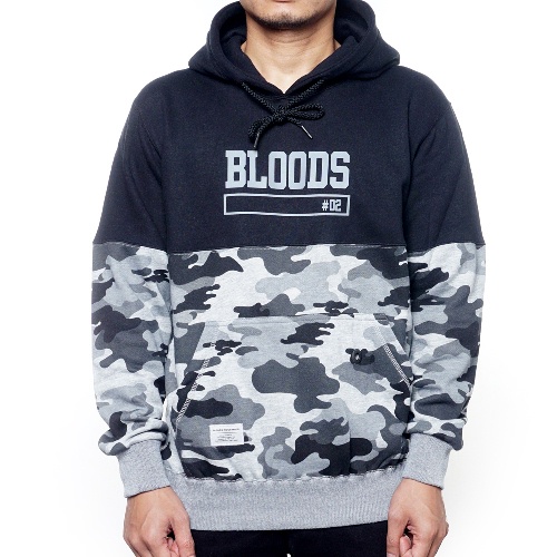 Bloods Sweater Hoodie Gulf Black Army