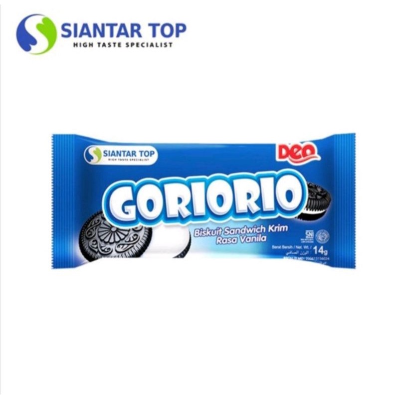 Goriorio Vanila 14gram isi 10 pcs