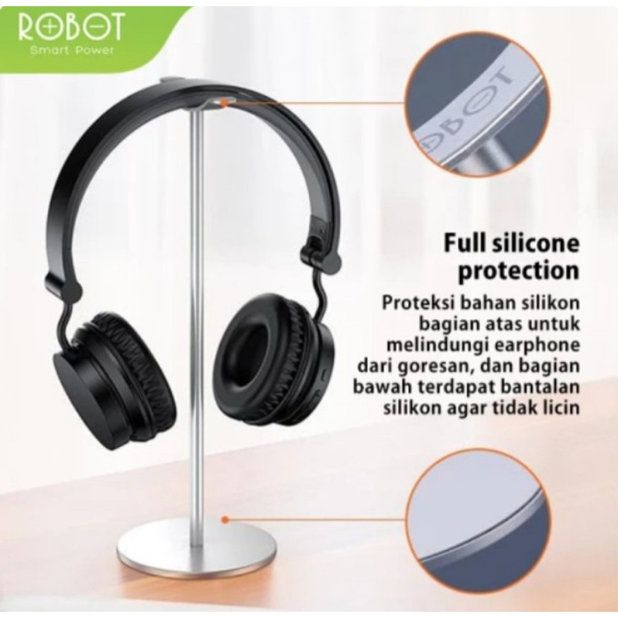 NA - Holder Headphone Aluminium Robot Stand Headset Alloy EH01