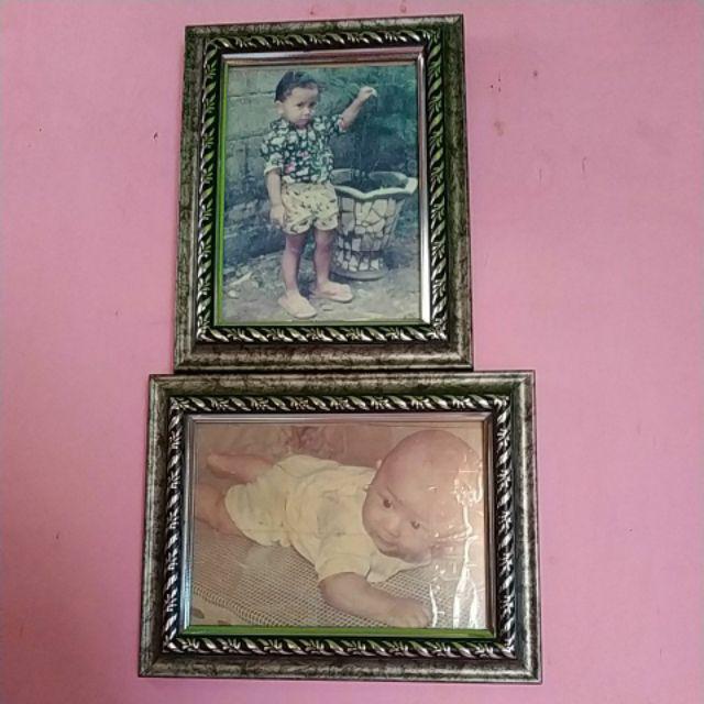 Bingkai Foto 5r Silver Klasik | Photo Frame Emas Mewah | Pigura Murah