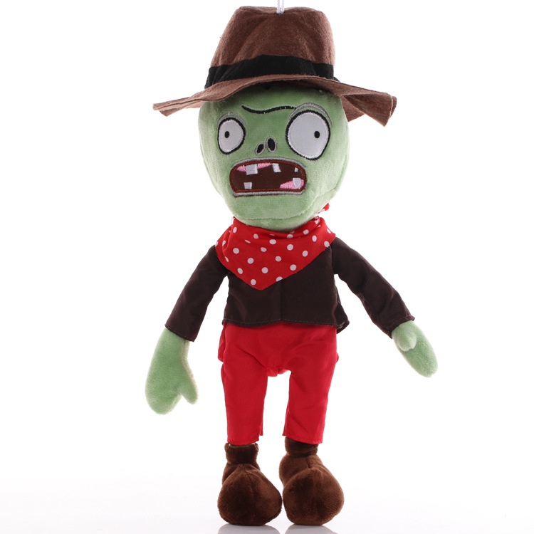 Mainan Boneka Stuffed Plush Plants vs Zombies Bajak Laut Menari Untuk Anak Hadiah