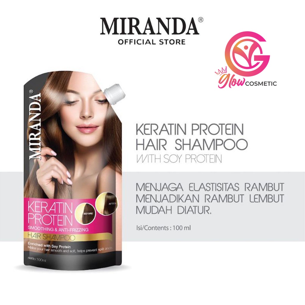 MIRANDA KERATIN PROTEIN HAIR SHAMPOO  100ML