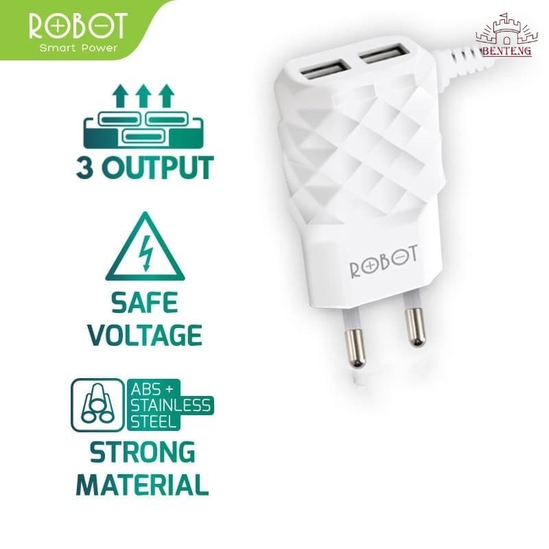 Charger Robot Micro USB RT-K5 2.1 A