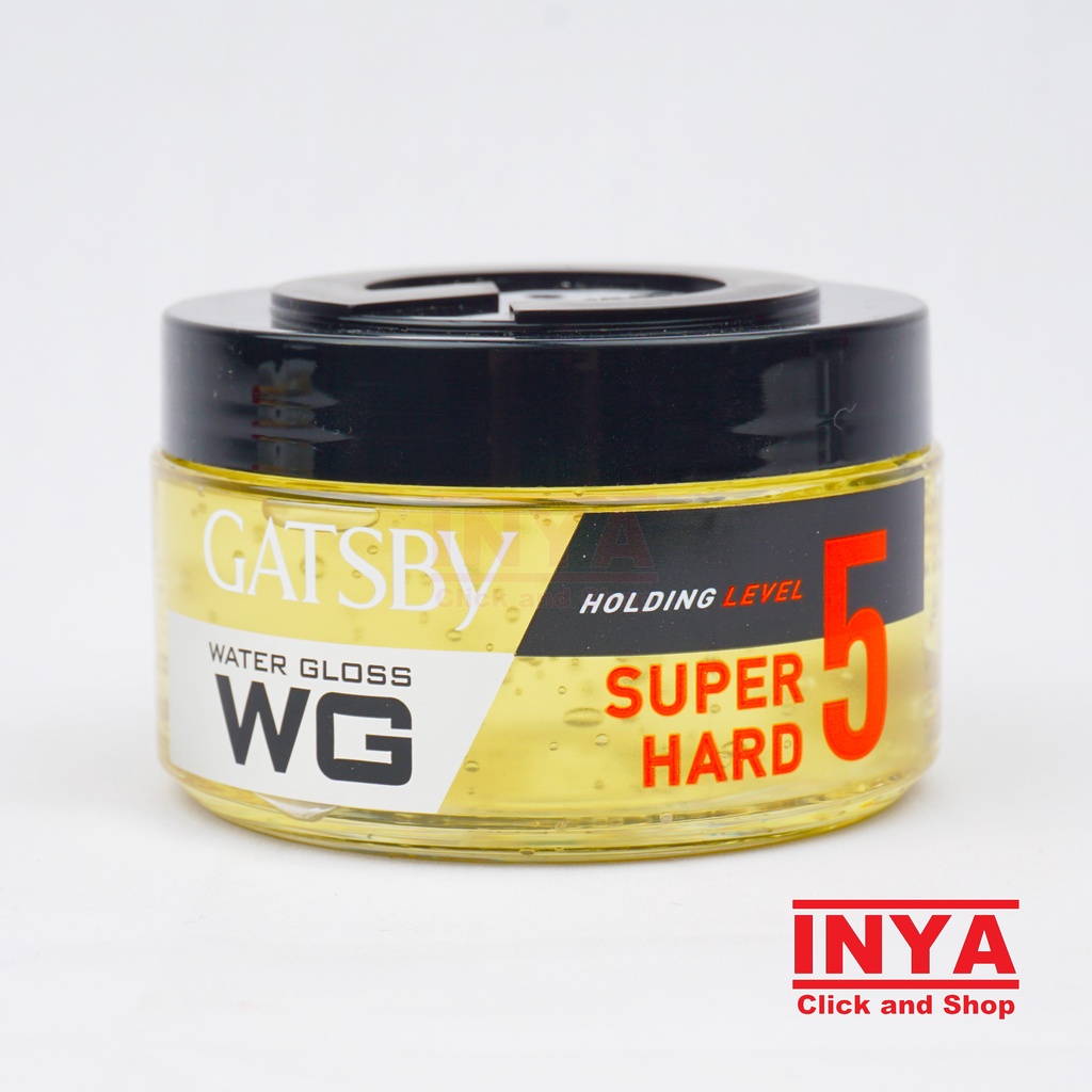 GATSBY WG WATER GLOSS SUPER HARD LEVEL 5 HAIR GEL 150gr