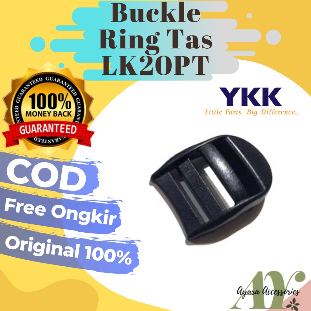 KUNCI TAS BUCKLE YKK LK20PT