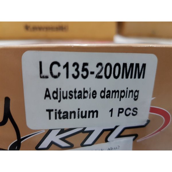 SHOCK KTC JUPITER MX - MX KING ADJUSTABLE TITANIUM RACING ORIGINAL ORI
