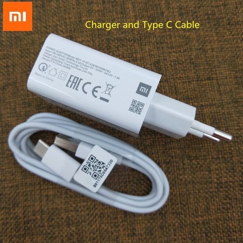 GROSIR CHARGER XIAOMI9 TC MI 9 FAST CHARGING ORIGINAL TYPE MICRO &amp; TYPE C