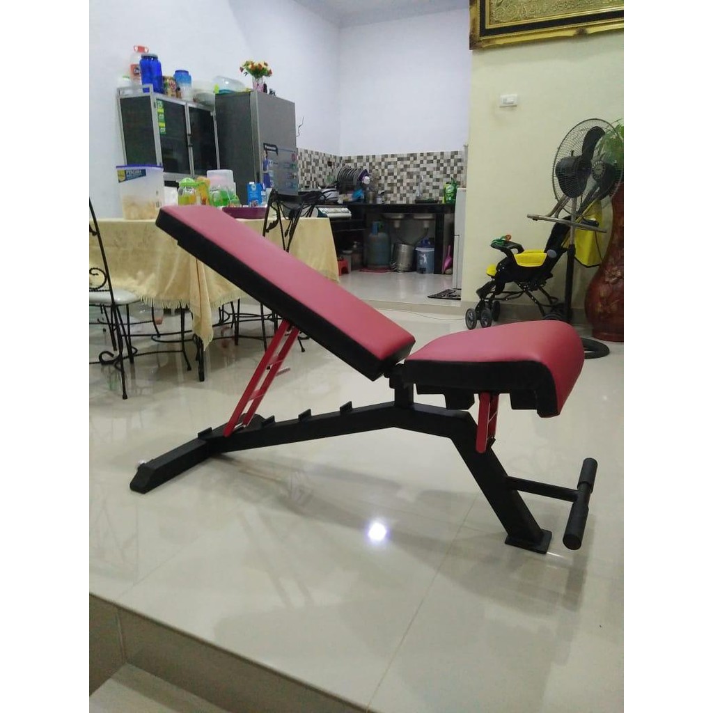 Bangku Adjustable Bench Press New Shopee Indonesia