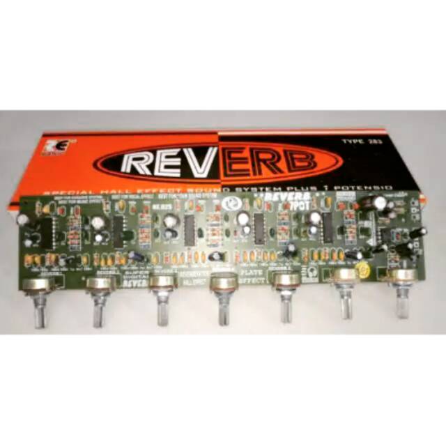 Kit Echo Reverb 7 Potensio
