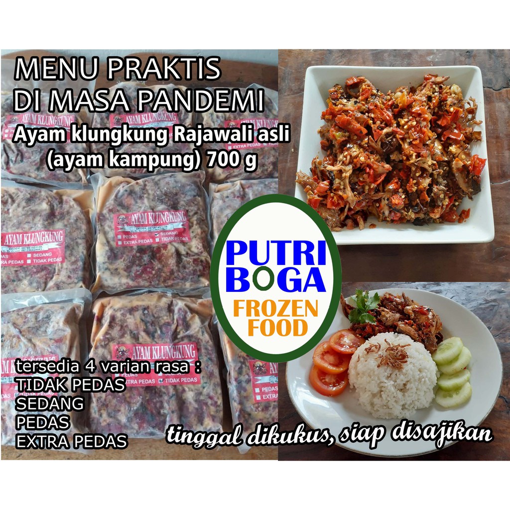 

Ayam Klungkung Rajawali asli Klungkung (ayam kampung) halal frozen / beku