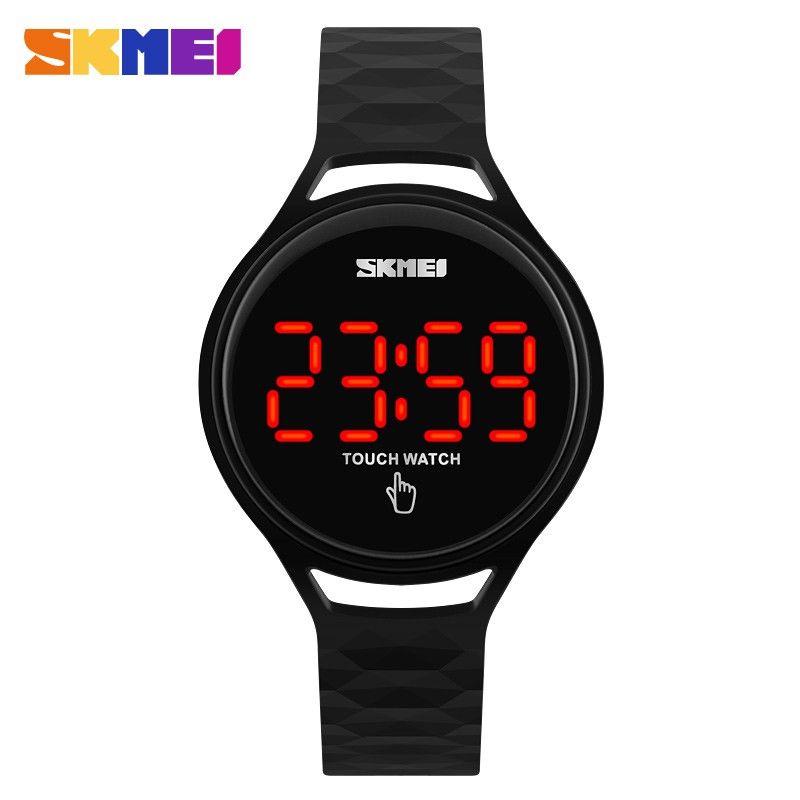 [Sale] Skmei Jam Tangan Pria wanita Sport Casual 1230 Digital Touch Fashion Rubber watch Anti Air