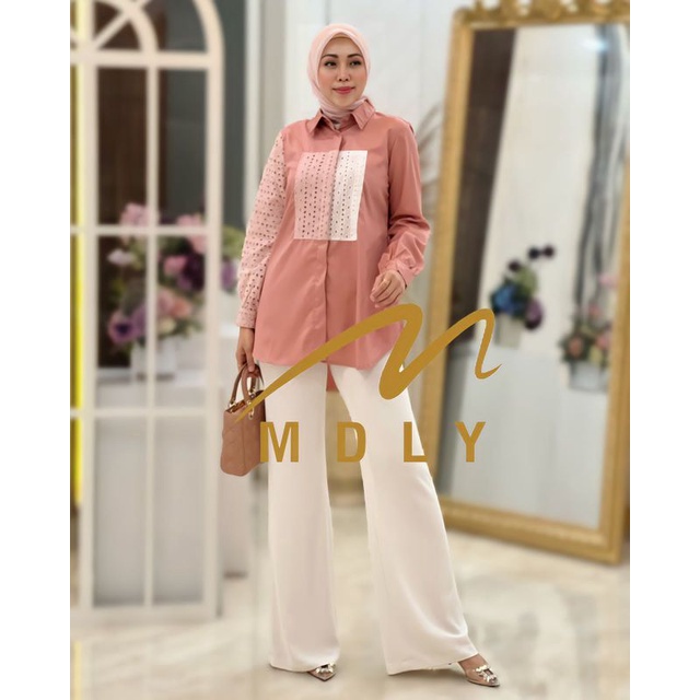 Kemeja Atasan Wanita Terbaru Tissa Shirt By Mdly 3051