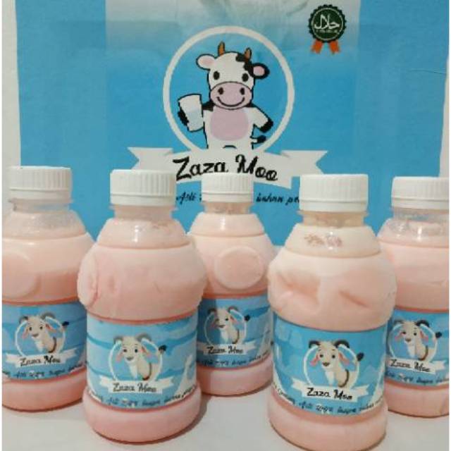 

Susu Kambing Rasa Strawberry isi 250ml kemasan beku