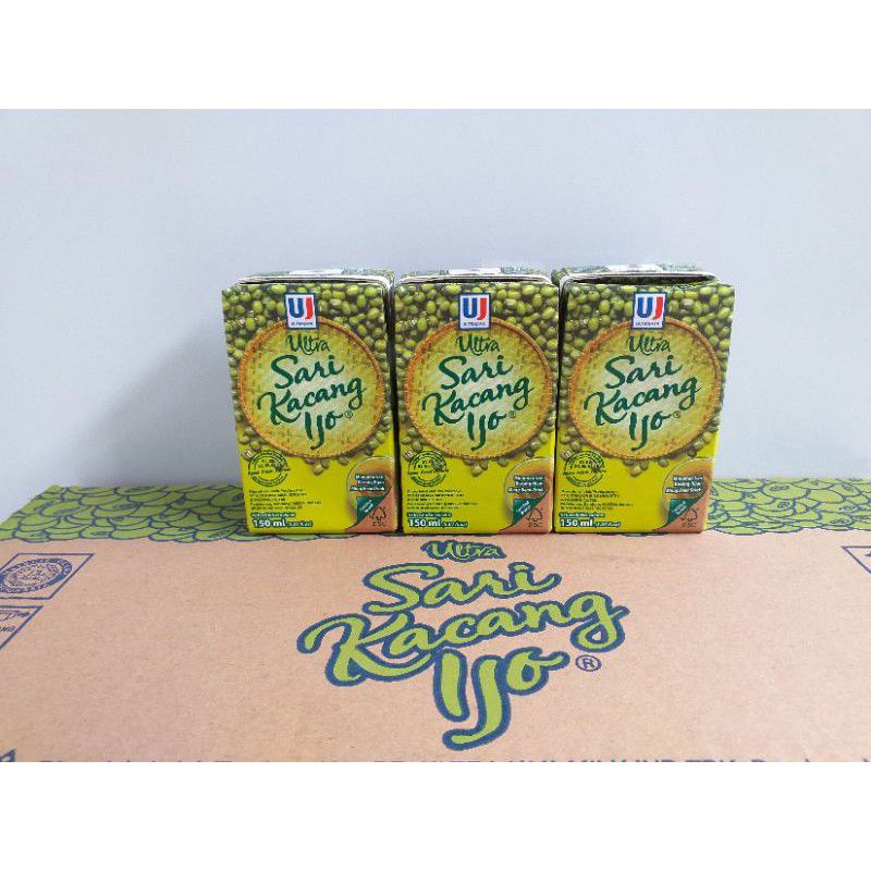 

Ultra Sari Kacang Ijo 150ml 1 Dus