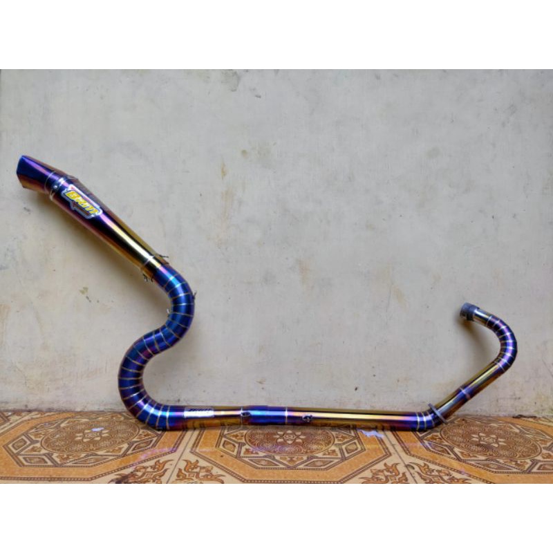 KNALPOT BRM RACING EXHAUST VIXION NEWOLD CBR FACELIFT CB150R OLDNEW SATRIA FU