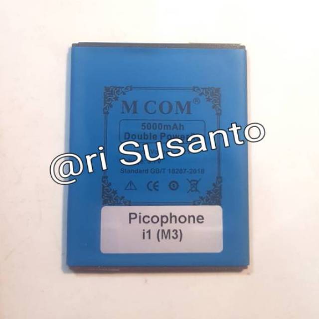 Baterai MCOM for Axioo Picophone i1 (M3) Double Power 5000mAh