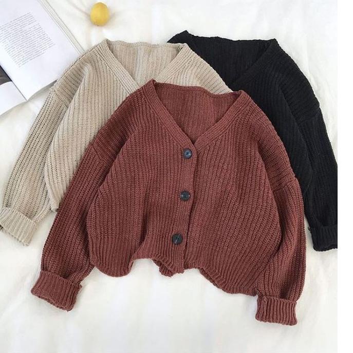 «BIG SALE» [ bisa cod ] YUKI CARDI // CARDIGN RAJUT grosir