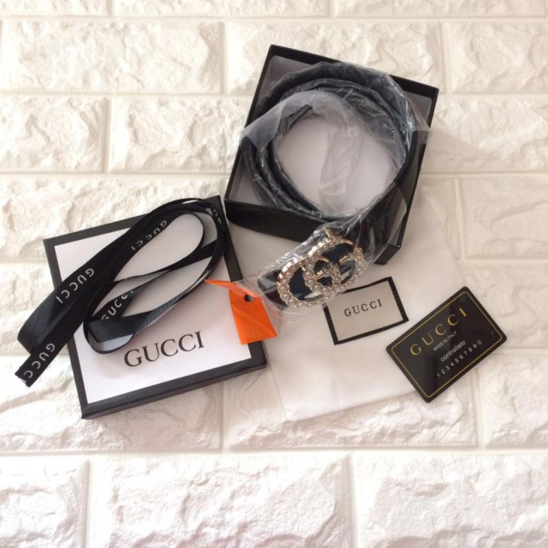 Ikat Pinggang Gucci Mutiara