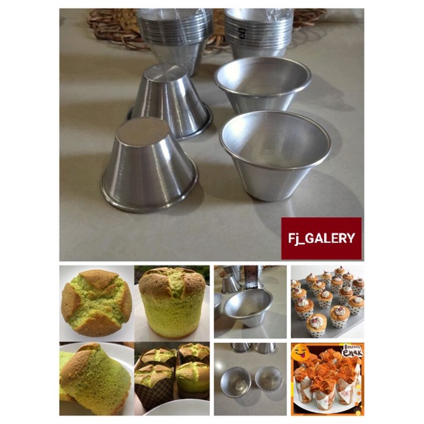 Cetakan Chiffon Cup cake,@12bj.Premium Quality.