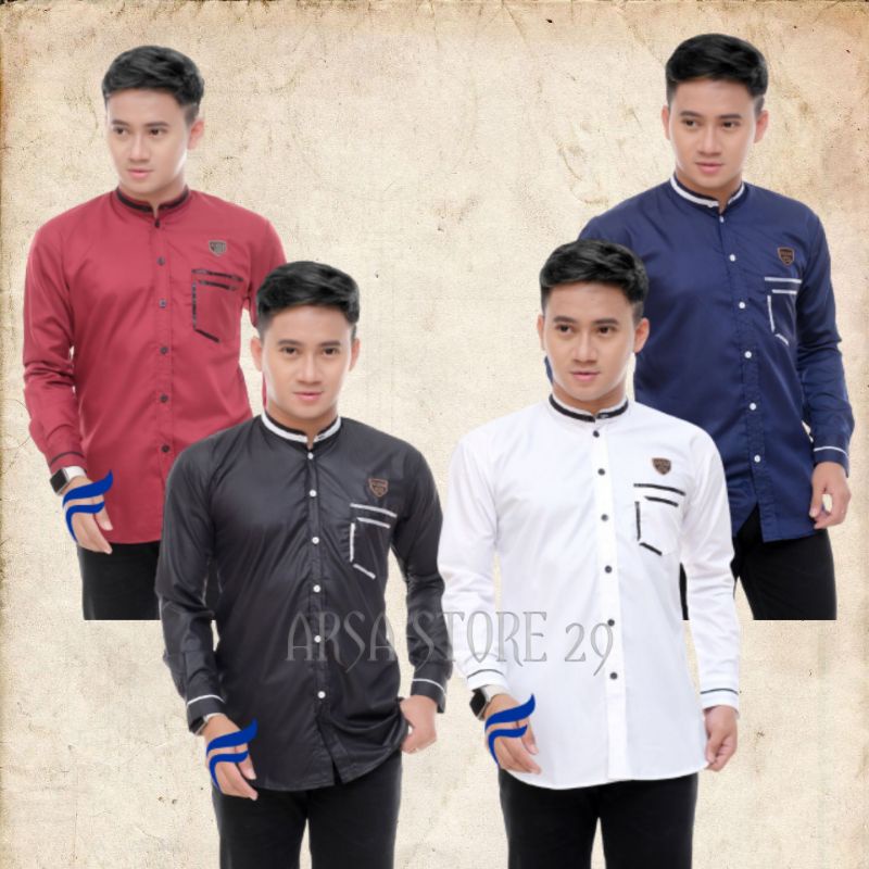Baju Koko Pria Koko Hadroh/Koko Pria/Koko Dewasa