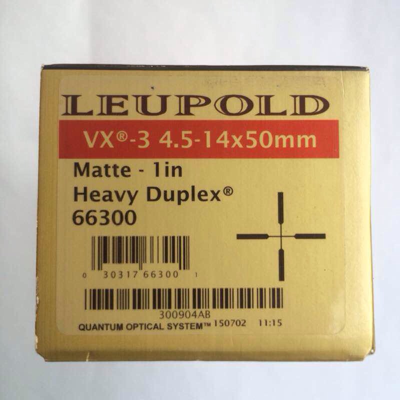 Leupold VX3 4,5-14x50mm Heavy Duplex