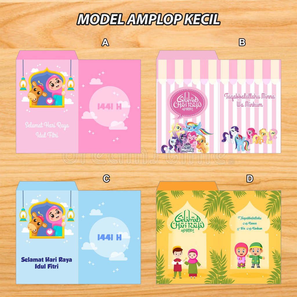 Amplop Angpau Custom/Idul Fitri/Natal/Imlek